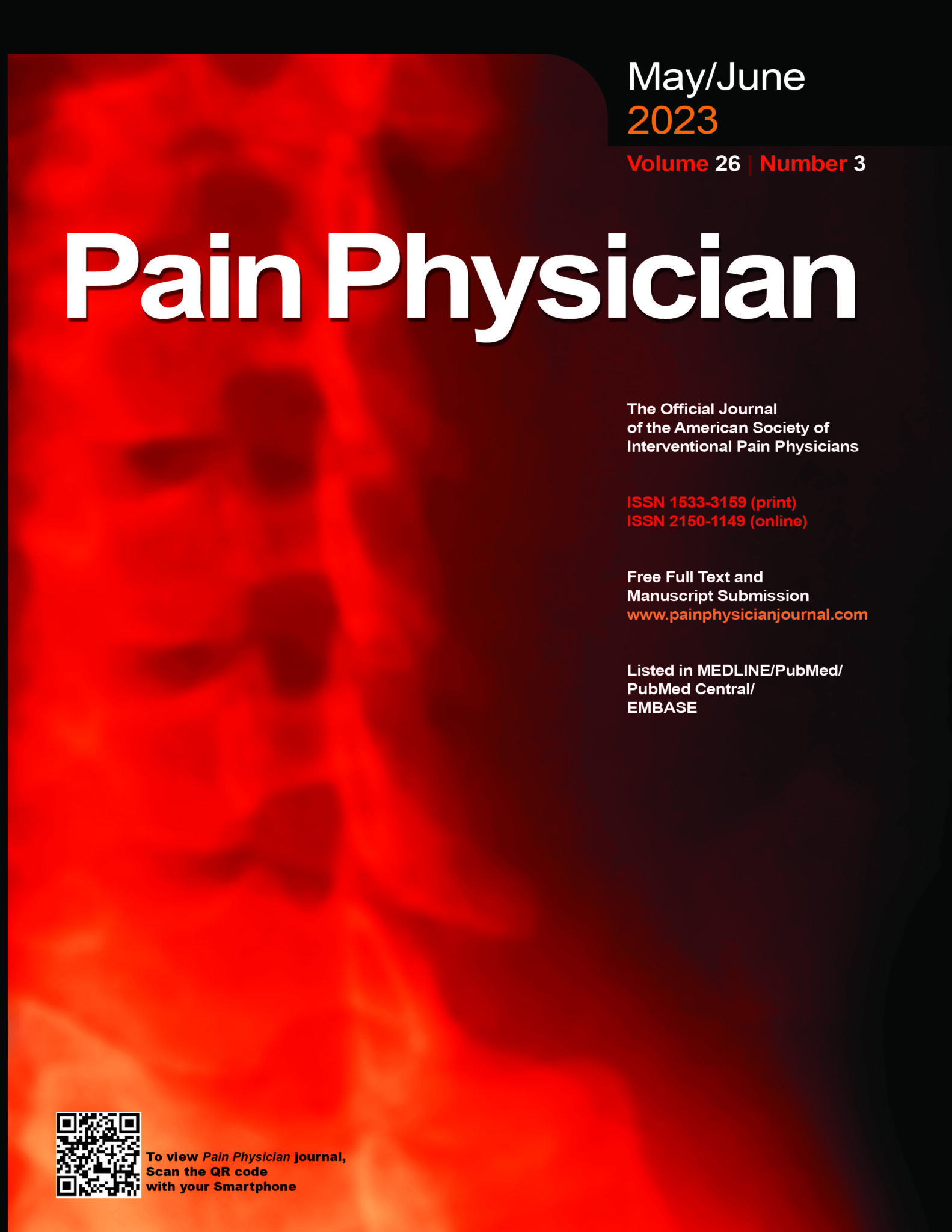 Pain Physician Journal Subscription (One Year) Asipp Publishing